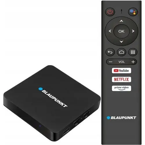 Blaupunkt Odtwarzacz multimedialny box b-stream 8 gb android tv wifi, 4k