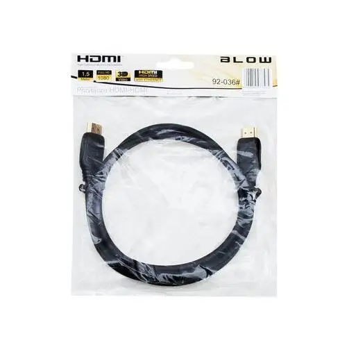 Kabel HDMI wtyk - HDMI wtyk 1,5m ver.1.4 BLOW