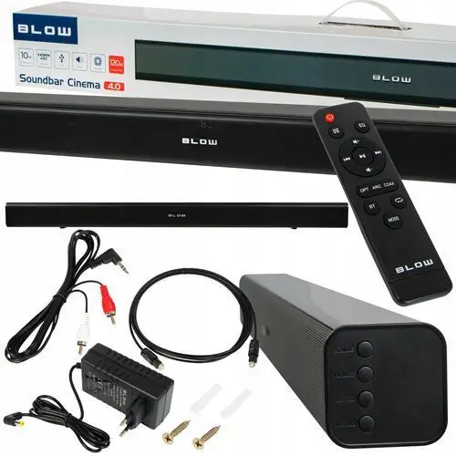 Mocny soundbar bluetooth głośnik usb hdmi telewizor 120w aux zestaw Blow