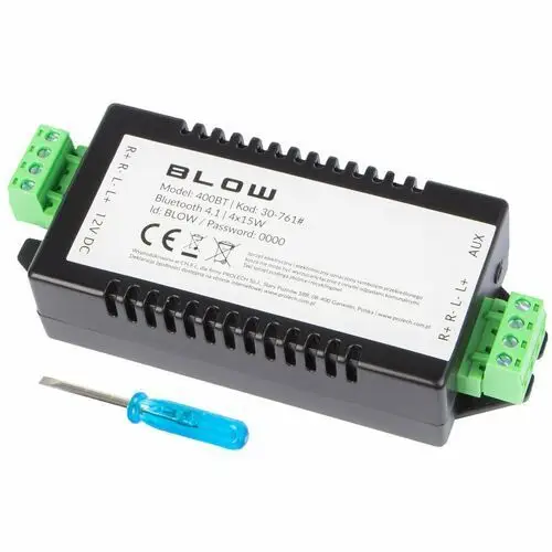 Wzmacniacz audio Bluetooth AUX BLOW 4X15W