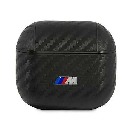 Oryginalne Etui APPLE AIRPODS 3 BMW Cover PU Carbon M Collection (BMA3WMPUCA) czarne