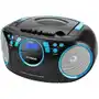 Boombox Hyundai Trc 788 Aubbl Czarno-niebieski Radioodtwarzacz Radio Aux Sklep on-line