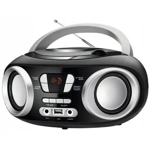 Boombox Manta MM9310BT Black Chilli Radio Fm Bluetooth LCD Usb 6W Aux