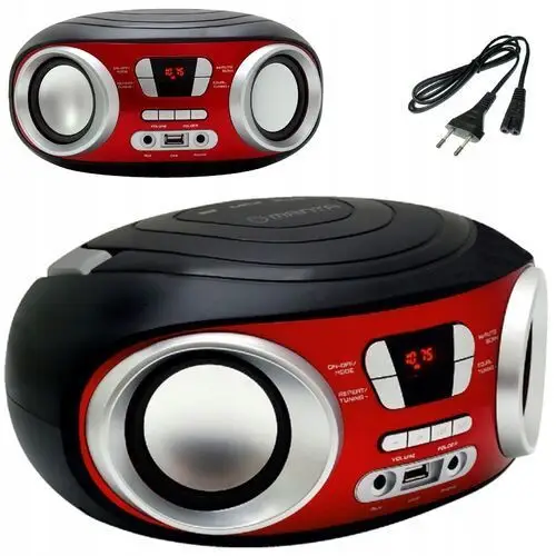 Boombox Radio Fm Usb Bluetooth MP3 AUXin LCD Manta