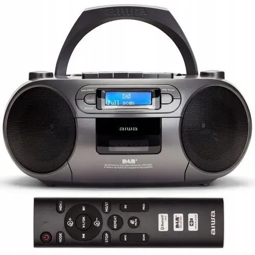 Boombox Radioodtwarzacz Bluetooth Aiwa BBTC-660DAB/MG Dab+ Pilot