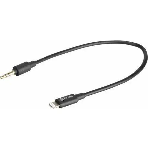 By-k1 - adapter, kabel (jack 3.5mm trs - lightning), 20cm Boya