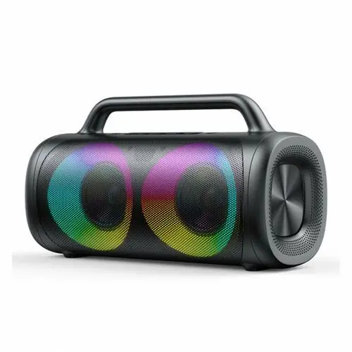 Bezprzewodowy głośnik Braders bluetooth 5.1 z kolorowym oświetleniem LED czarny 20W