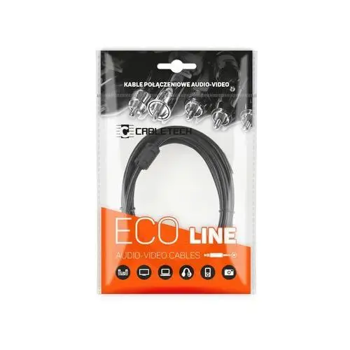 Kabel jack 3.5 wtyk-gniazdo 15m Cabletech Eco-Line