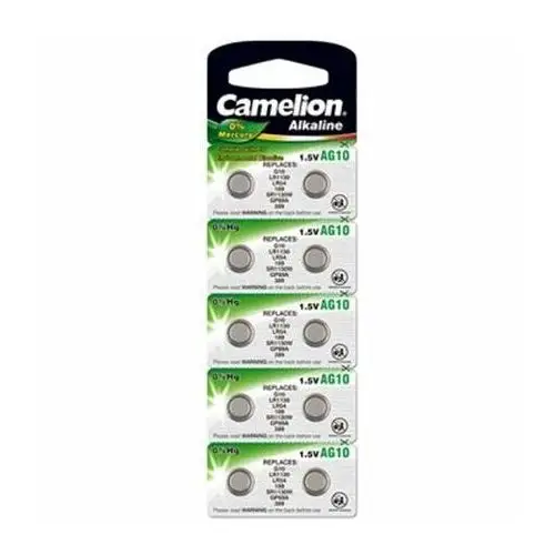 Camelion ag10 lr54 lr1131 389 alkaline buttoncell 10 pc(s)