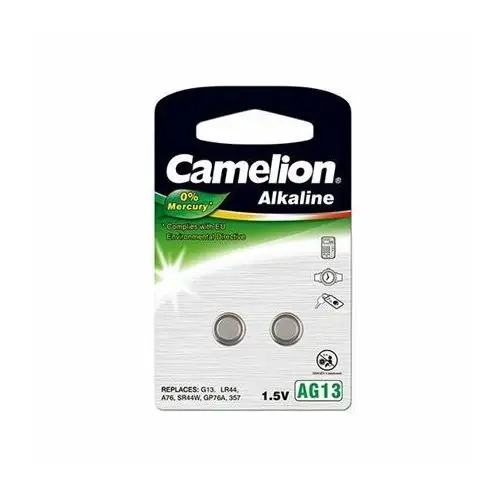 Camelion ag13 lr44 357 alkaline buttoncell 2 pc(s)