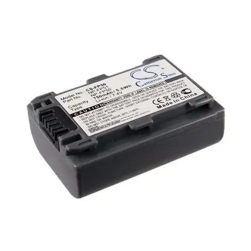 Sony NP-FP50 750mAh 5.55Wh Li-Ion 7.4V (Cameron Sino), GC-BCA019