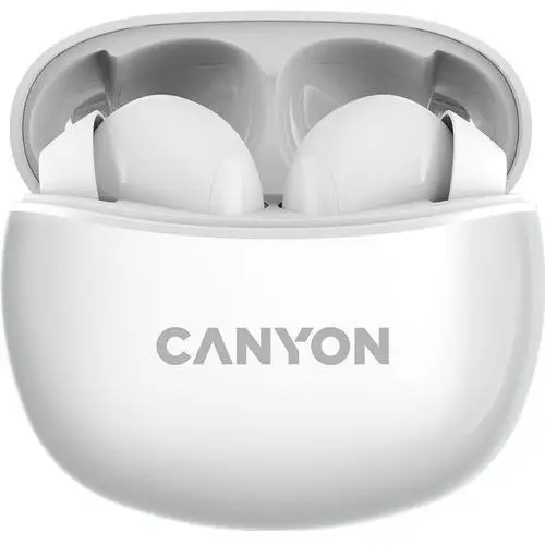 Canyon TWS-5 - dokanałowe - Bluetooth 5.2 - biały