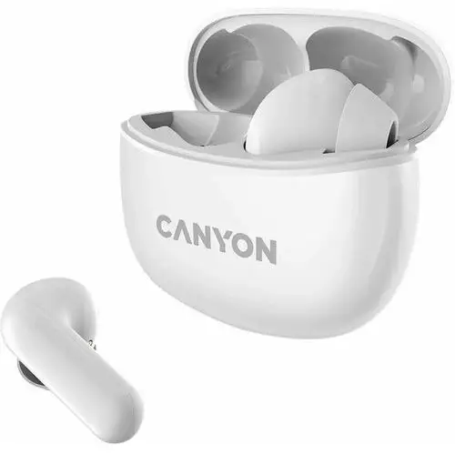 Canyon TWS-5 - dokanałowe - Bluetooth 5.2 - biały 2