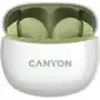 Canyon TWS-5 - dokanałowe - Bluetooth 5.2 - zielony Sklep on-line