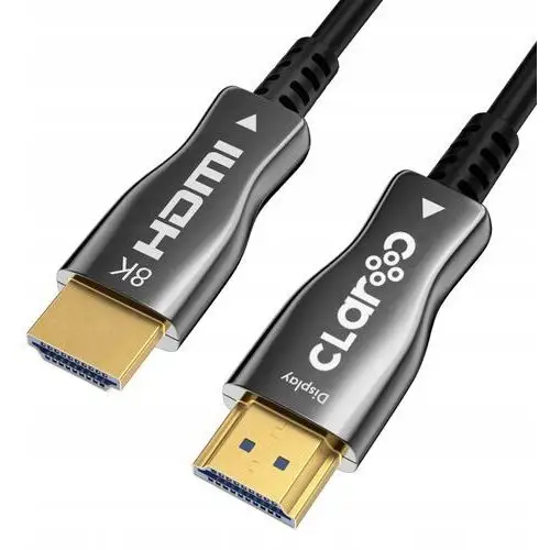 Claroc Kabel optyczny Hdmi 2.1 Aoc 8K 120Hz 30 m