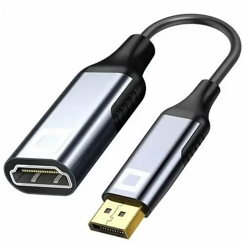 CO2 ADAPTER DISPLAYPORT DO HDMI 2.0 KABEL DP - HDMI FHD 240HZ 4K 60HZ HDR