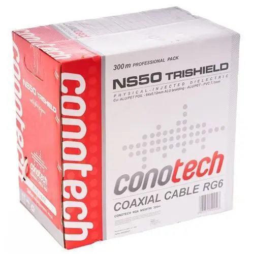 Conotech Kabel antenowy ns-50 trishield na metry