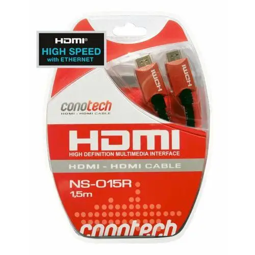 Conotech kabel hdmi-hdmi 1.4, high speed 1,5m ns-007