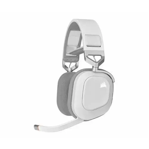 Corsair Słuchawki bezprzewodowe HS80 RGB Gaming Spatial Audio białe
