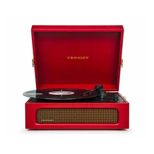 Crosley gramofon Voyager, czerwony
