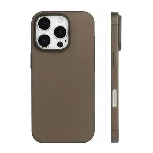 D-pro Etui air pp case 0.4mm ultra cienkie najcieńsze minimalistyczne matowe iphone 16 pro (brązowy)