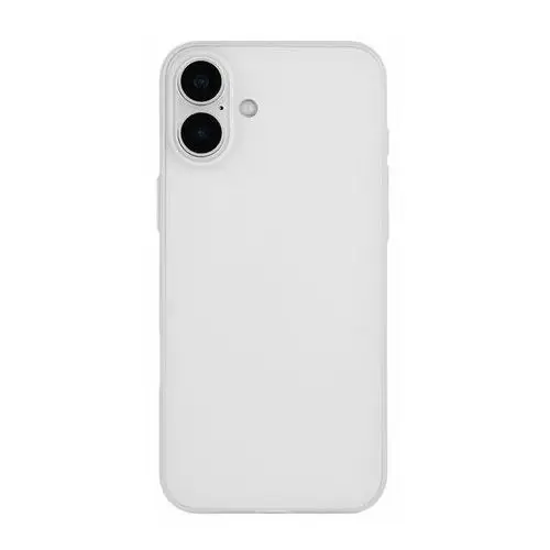 Etui air pp case 0.4mm ultra cienkie najcieńsze minimalistyczne matowe do apple iphone 16 plus (biały) D-pro