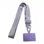 Smycz D-Pro Crossbody XL Neck Strap pasek na ramię szyję wkładka pod etui do telefonu (Liliowa) Sklep on-line