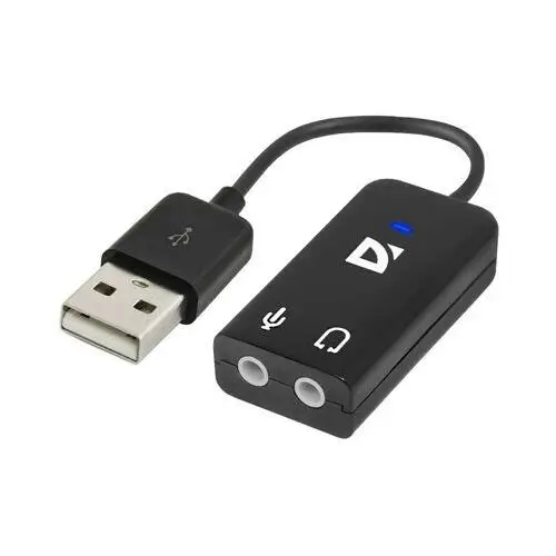 Defender karta dźwiękowa audio usb 63002