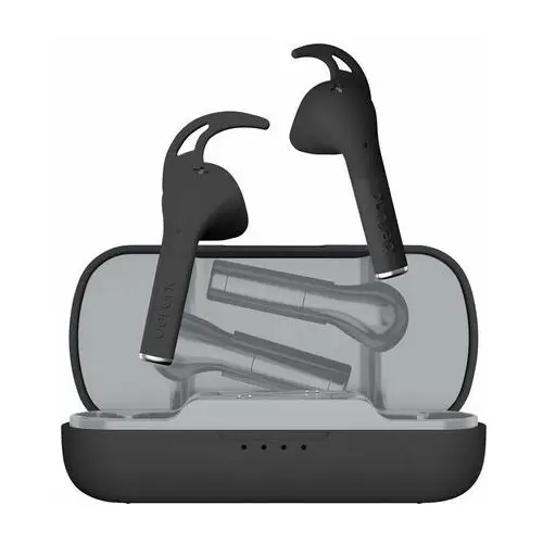 Bezprzewodowe słuchawki true sport ipx5 30 godzin pracy na baterii w kolorze czarnym Defunc