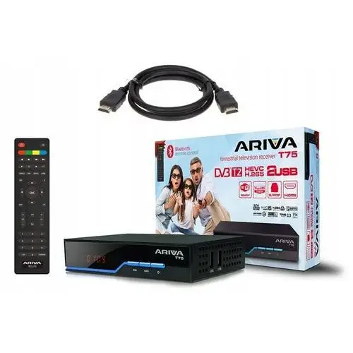 Dekoder DVB-T2 Tuner Ferguson Ariva T75 Hd H.265