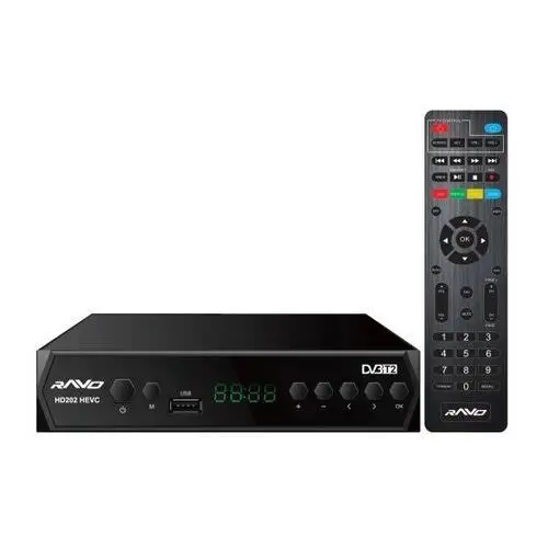 Dekoder Hd Tuner DVB-T2 HD202 H.265/HEVC