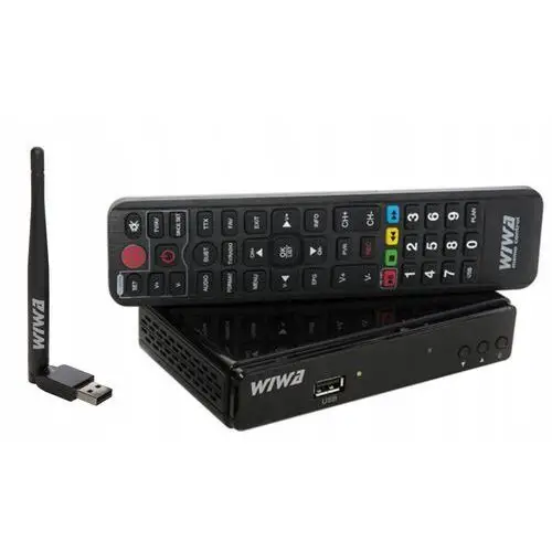 Dekoder tuner Dvb-t DVB-T2 Stb Wiwa H265 Lite wifi
