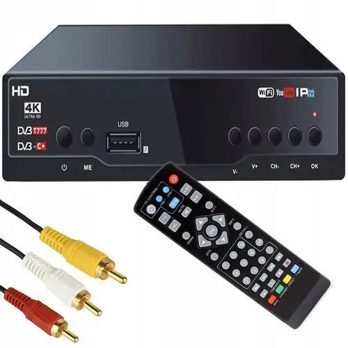 Dekoder Tuner Tv Naziemnej Hdmi Usb Hd DVB-T2 WIFi