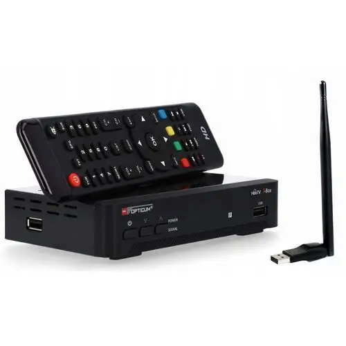 Dekoder Tuner Wifi HbbTV DVB-T2 H.265 T-box