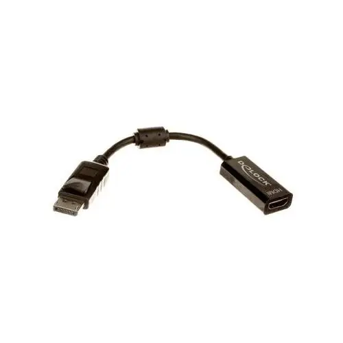 Delock adapter displayport(m)->hdmi-i(f)(24+5) 20cm