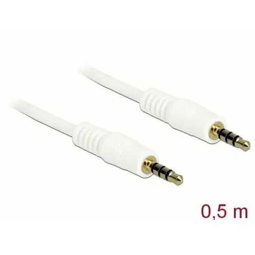 Kabel audio 3.5 mm , 0.5 m Delock