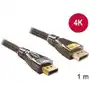 Kabel Delock DisplayPort - DisplayPort 1m Antracyt (82770) Sklep on-line