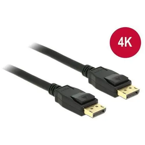 Delock kabel displayport - > displayport 4k 3m czarny m/m