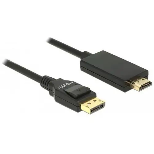 Delock Kabel DisplayPort v1.2A - HDMI M/M 4K 3M czarny Premium, 1_643111