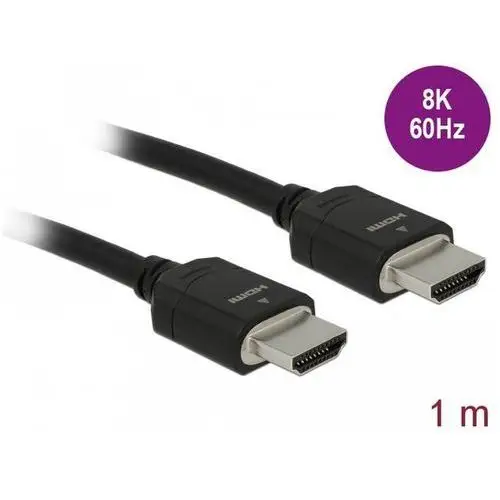 Delock Kabel hdmi 85293 hdmi hdmi 1m kolor czarny- natychmiastowa