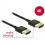 Kabel Delock HDMI A - HDMI A 1.5m Czarny (84772) Sklep on-line