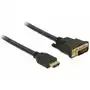 Delock kabel hdmi-dvi-d 1m czarny dual link Sklep on-line