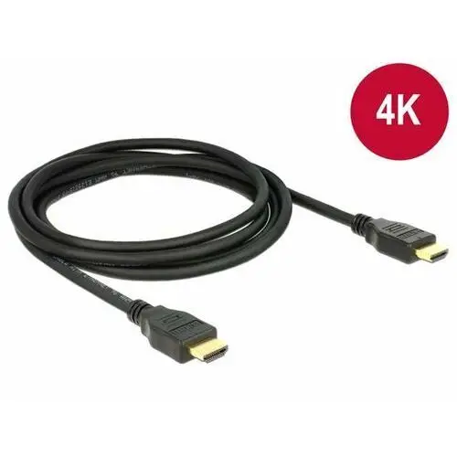 Delock Kabel hdmi - hdmi 1m czarny (84713)