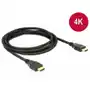 Kabel Delock HDMI - HDMI 2m Czarny (84714) Sklep on-line