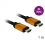 Delock Kabel hdmi m/m v2.1 1m 8k 60hz czarny Sklep on-line