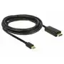 Kabel Delock Mini DisplayPort - HDMI 3m Czarny (83700) Sklep on-line