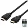 DELTACO HU-20A ULTRA SZYBKI KABEL HDMI, 48GBPS, 2M, CZARNY Sklep on-line