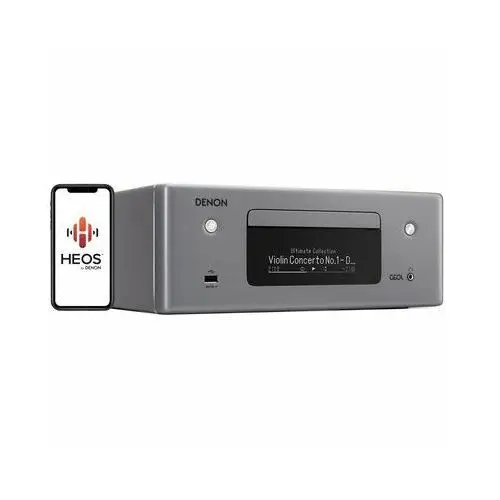 Denon Amplituner stereo z cd rcdn-10 szary
