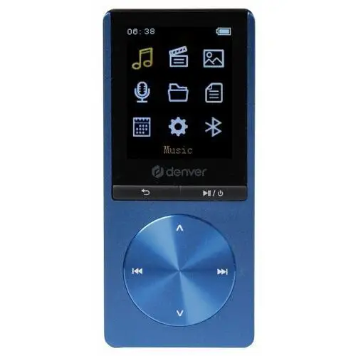 Denver mp-1820 - odtwarzacz mp4 z bluetooth, niebieski