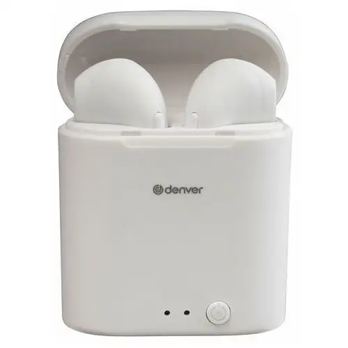 Słuchawki TWS douszne Bluetooth Denver białe